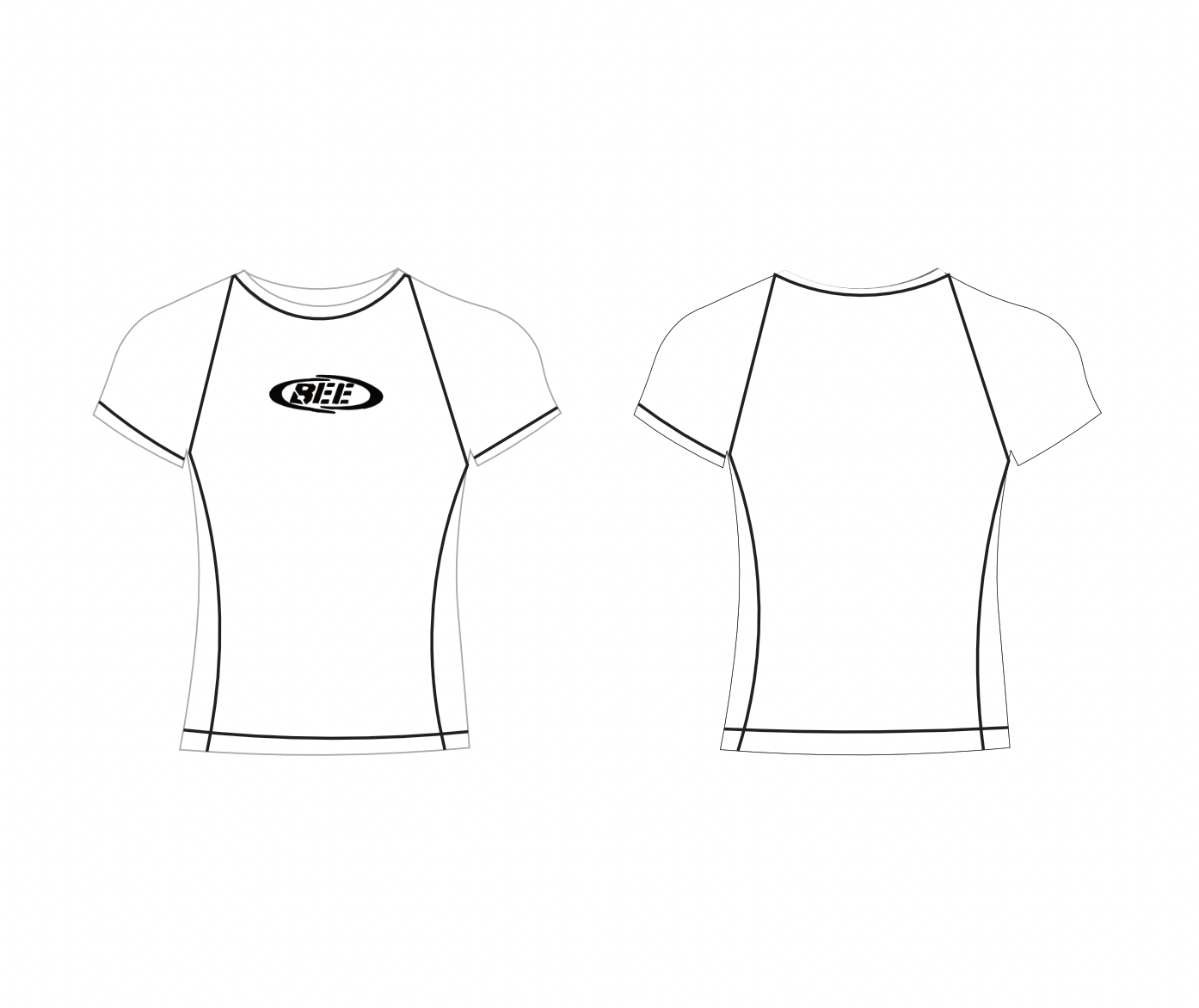 WHITE COMPRESSION T-SHIRT